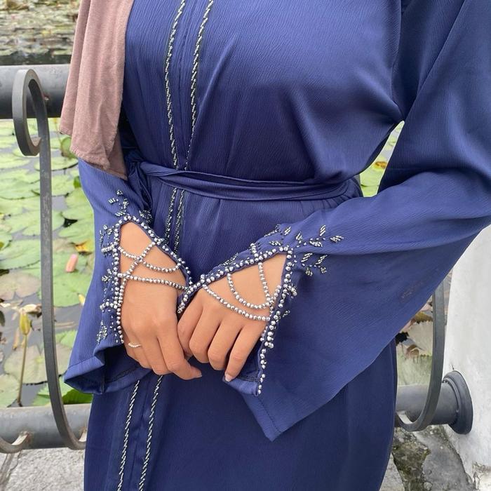 Abaya Sherin / Luxury Silk Premium Busui Abaya Ied Series