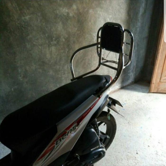 Best Seller Sandaran Behel Breket Belakang Motor Beat Scoopy Beat Fi Original
