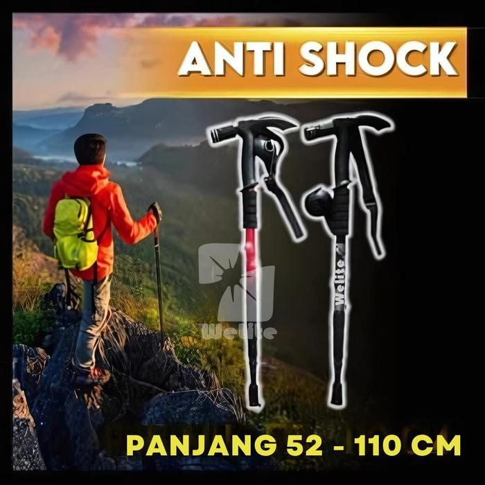 Eiger - Trekking Pole Tongkat Mendaki Peralatan Gunung Senter Kompas Survival