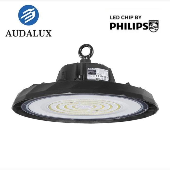 Lampu highbay high bay ufo led audalux 100w 150w 200w 100watt 150watt 200watt lampu industri gantung