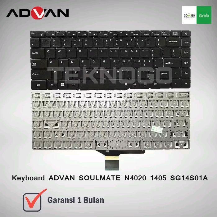 Promo / Keyboard Advan Soulmate N4020 1405 Sg14S01A Hitam Non Cod