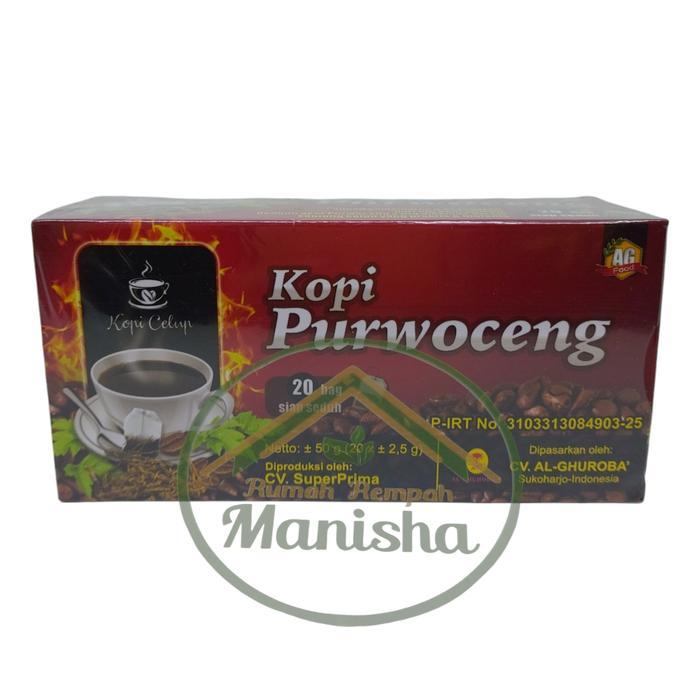 Kopi Celup Purwoceng Herbal Al-Ghuroba Isi 20 Kantong