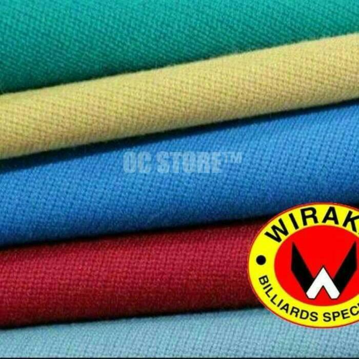TERMURAH Laken WIRAKA 990 - billiard table cloth - billiar READY STOCK