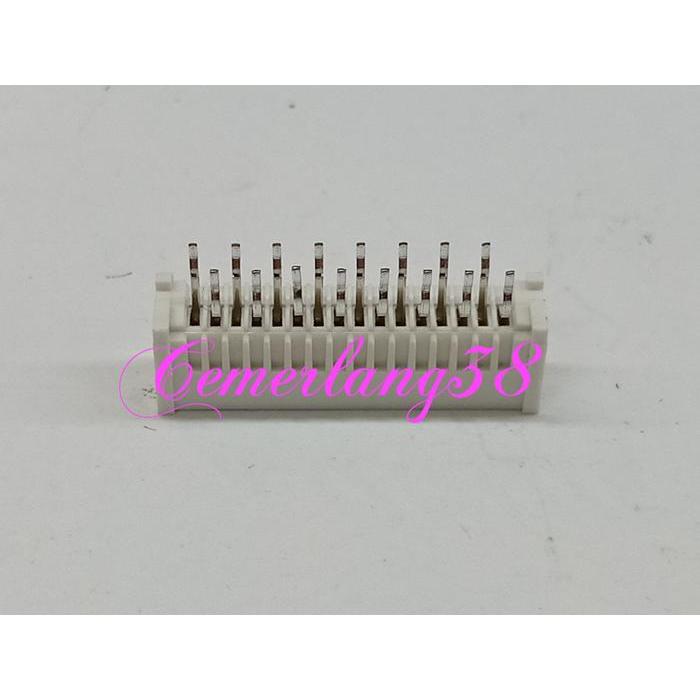 Soket Konektor 16 Pin Ksr 1.25 Mm Socket Kabel Flexible Ffc Fpc 16 Pin Terpercaya