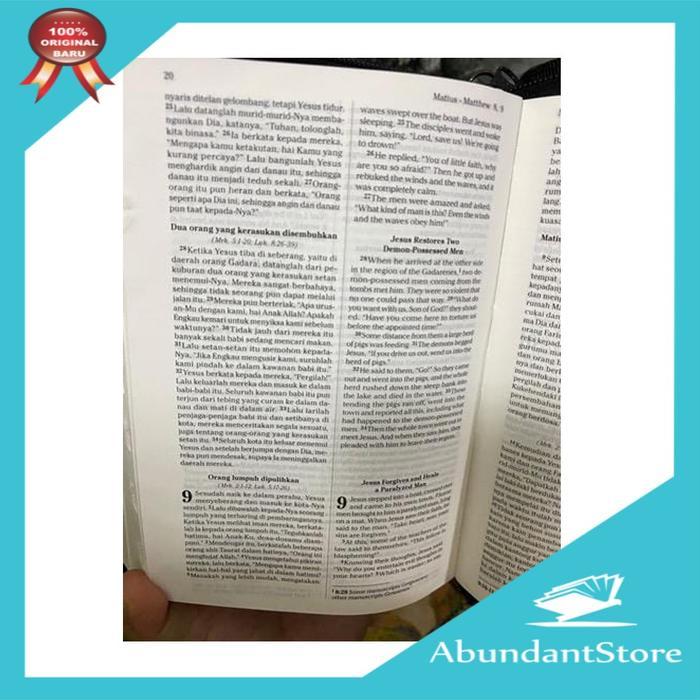 Alkitab Terjemahan Baru Edisi Kedua - Holy Bible New International Version Niv Dua Bahasa