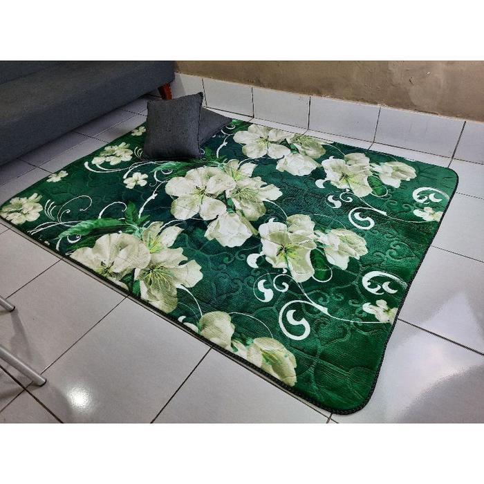 Karpet Ambal Malaysia Lapis Busa Amsterdam Lavender Standar 140x190 cm