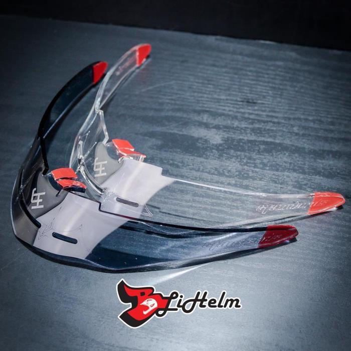 Terlaris SPOILER RACE PRO SPOILER HELM GM RACE PRO HELMET SPOILER SALE