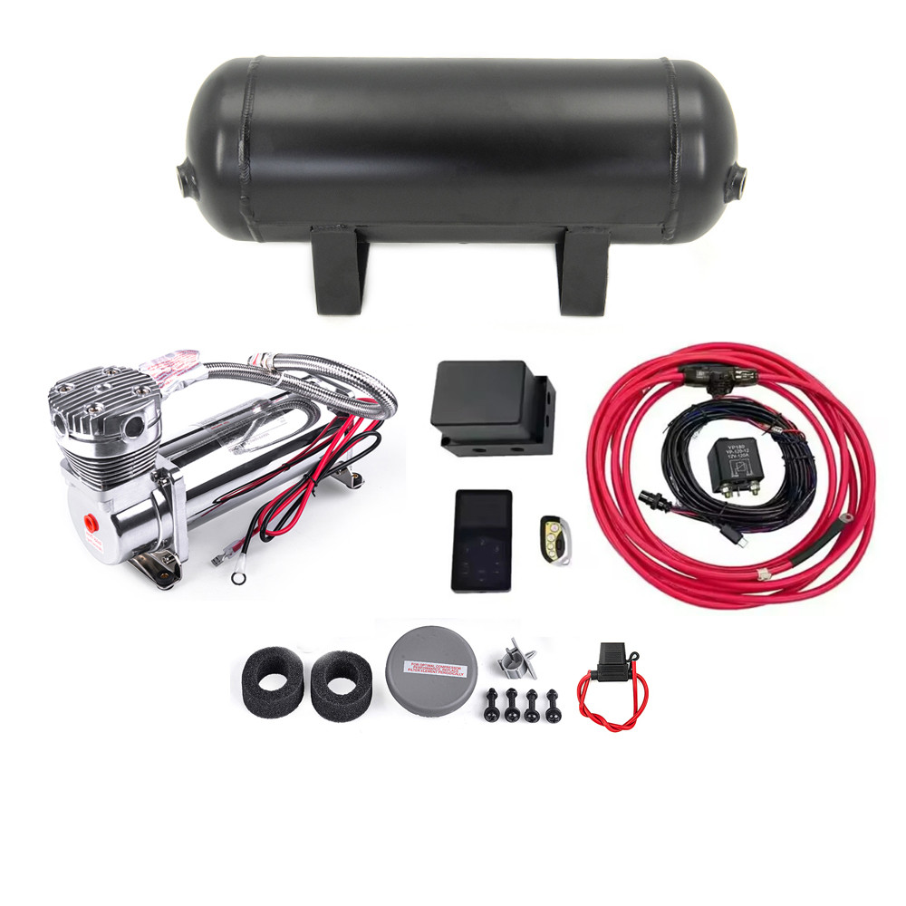 UNIVERSAL AIR MANAGEMENT KIT ECONOMY EDITION THREE-SEGMENT MEMORY AIR RIDE SUSPENSION KIT
