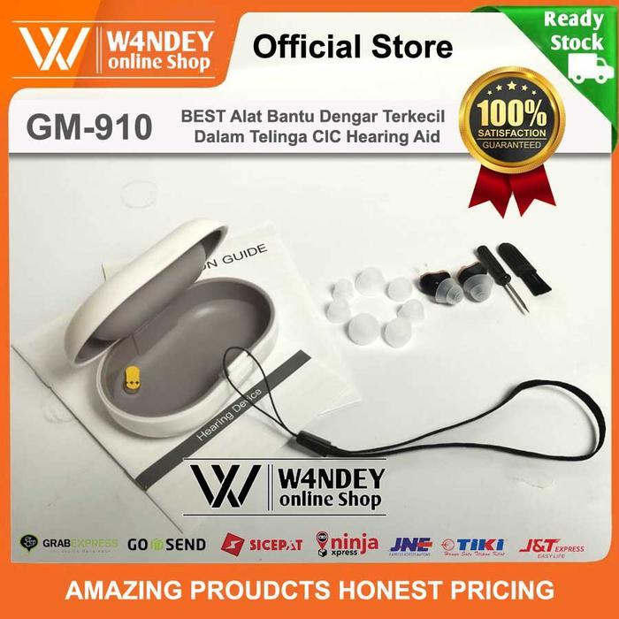 BEST Alat Bantu Dengar Terkecil Dalam Telinga CIC Hearing Aid GM-910