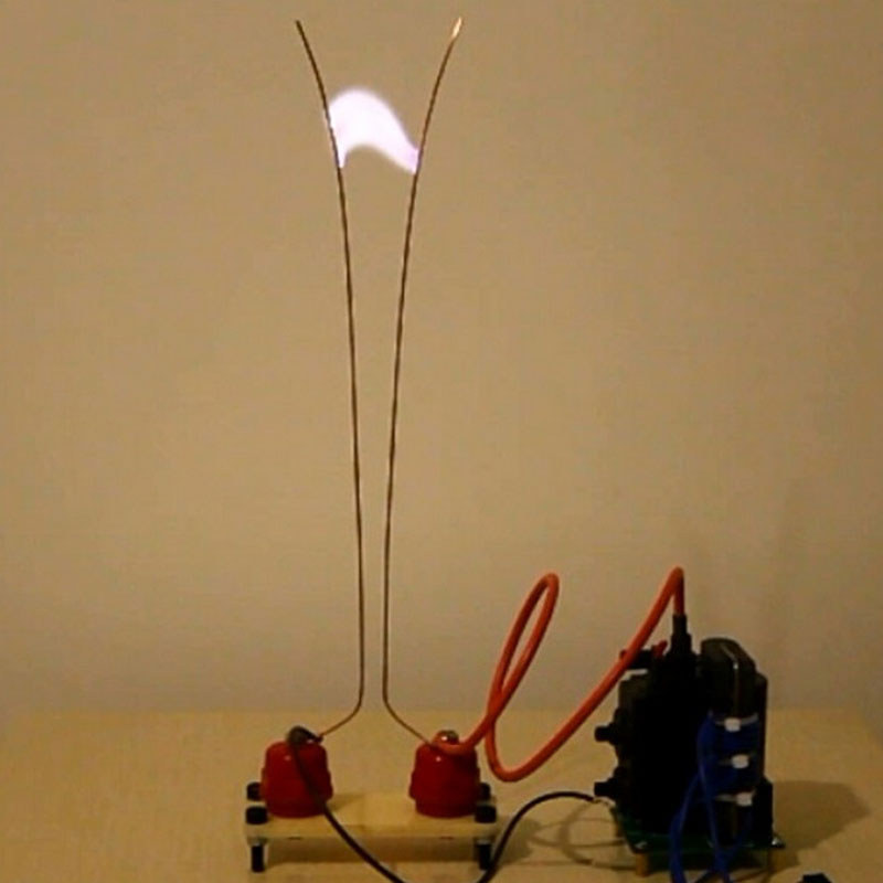 Jacob Ladder High voltage ignition arc Marx generator Experiment DIY Tesla Coil Physical Experiment 