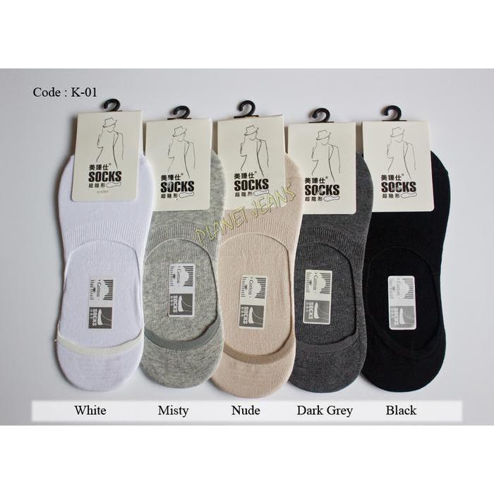 Kaos kaki dibawah mata kaki /engkel untuk pria dan wanita s hitam - Zhavier style