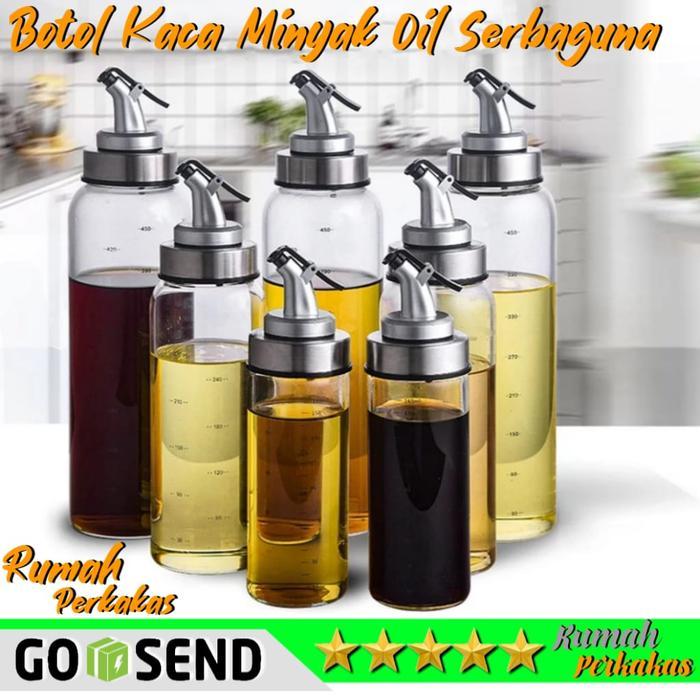 Botol Minyak Olive Oil Kecap Botol Kaca Saos
