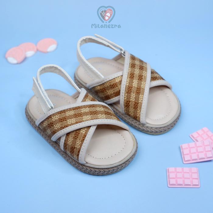 S04 Model Kenshin MILANEZRA Sandal Anak Walker Umur 1 - 2 Tahun Siap Kirim