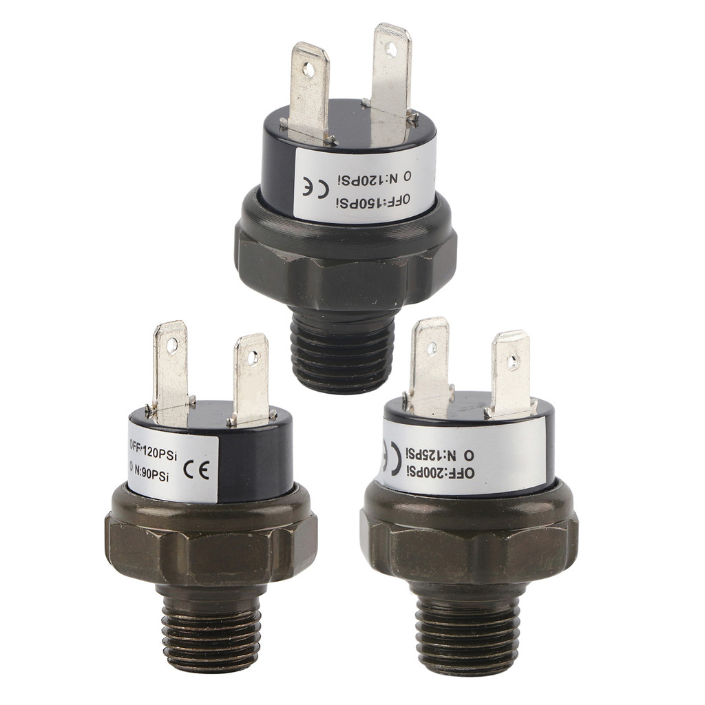 12V Universal Car Automatic Air Compressor Switch Air Pressure Control Switch Air Compressor Pressur