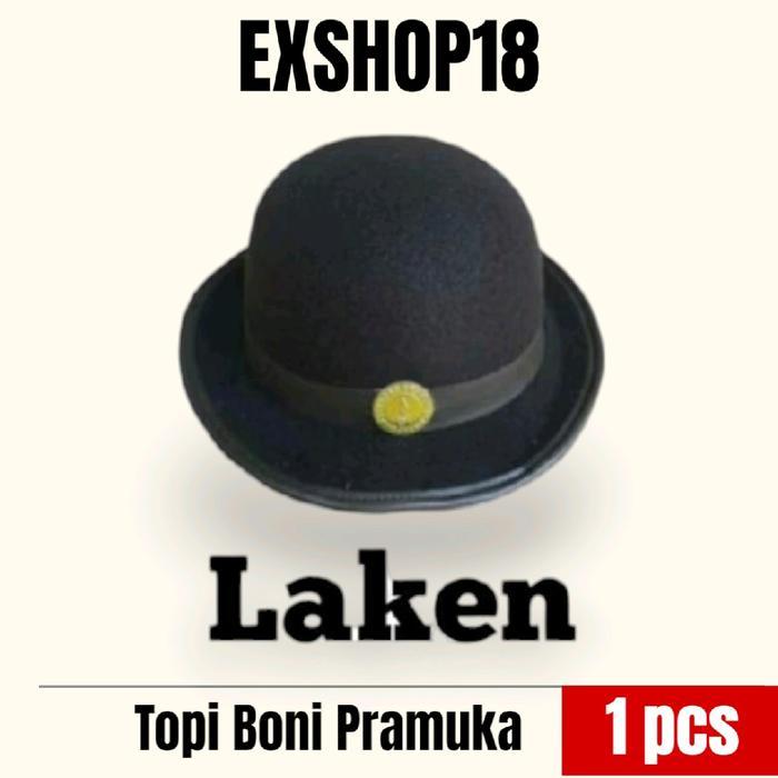 Topi Boni Laken Pramuka / Topi Boni Laken / Topi Pramuka Putri