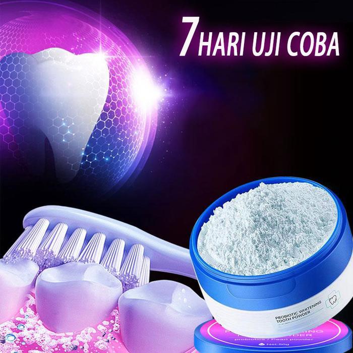 BPOM 7 hari Uji coba OUZI BUBUK GIGI pergi gigi kuning gigi hitam plak gigi karang gigi nafas segar
