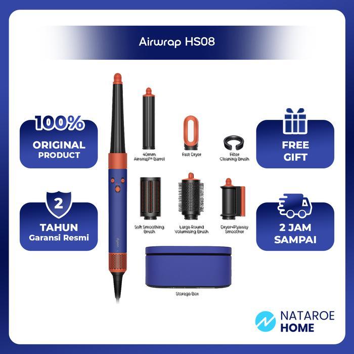 Sale- Dyson Airwrap I.D. Hs08 Multi-Styler And Dryer - (Vinca Blue/Topaz)