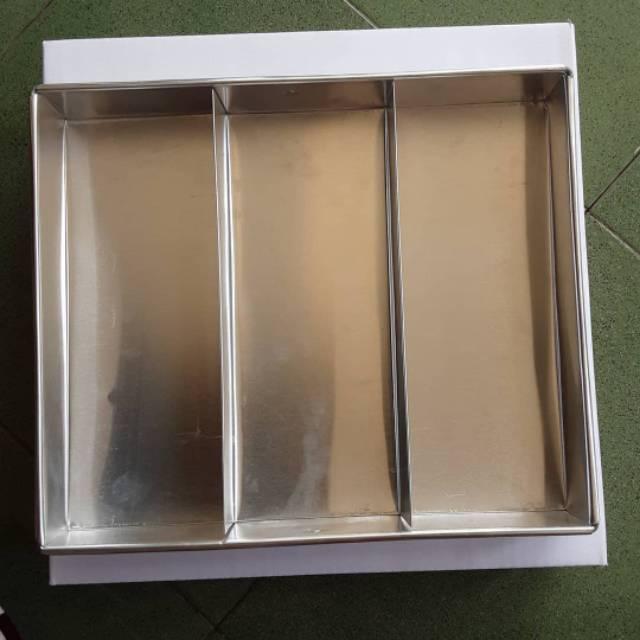 Loyang sekat brownies loyang kotak