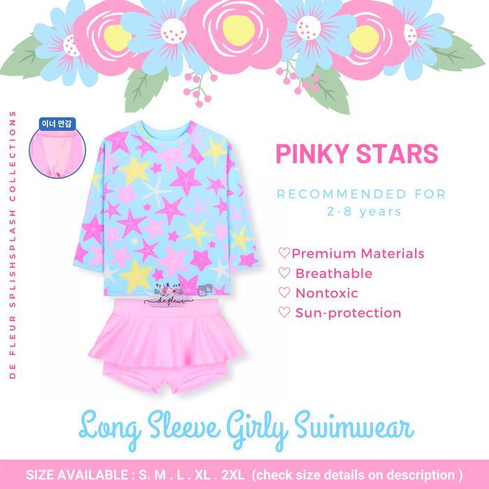 Baju Renang Anak Perempuan - Set 63 (Long Sleeve)