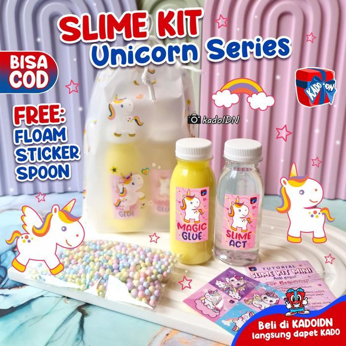 slime kit Unicorn by kadokado.idn