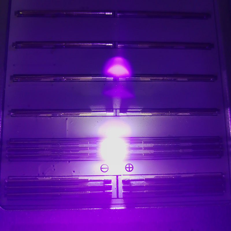 NEW 2W Nail Lamp Bead 10pcs UV LED SMD5054 5051 5050 UV LED Lamp 365+395+395NM LED Diodes For Nail