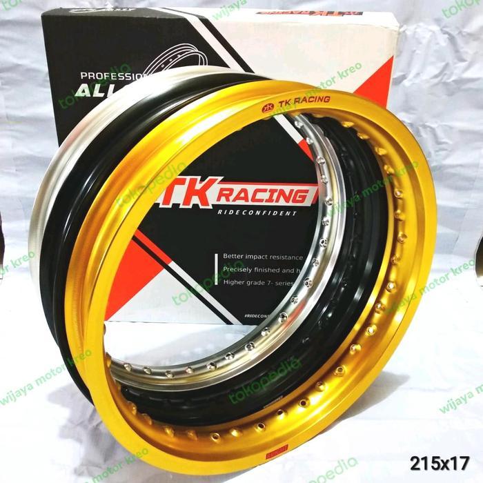 Velg Pelek Rim Tk Racing 215 X 17 Bright