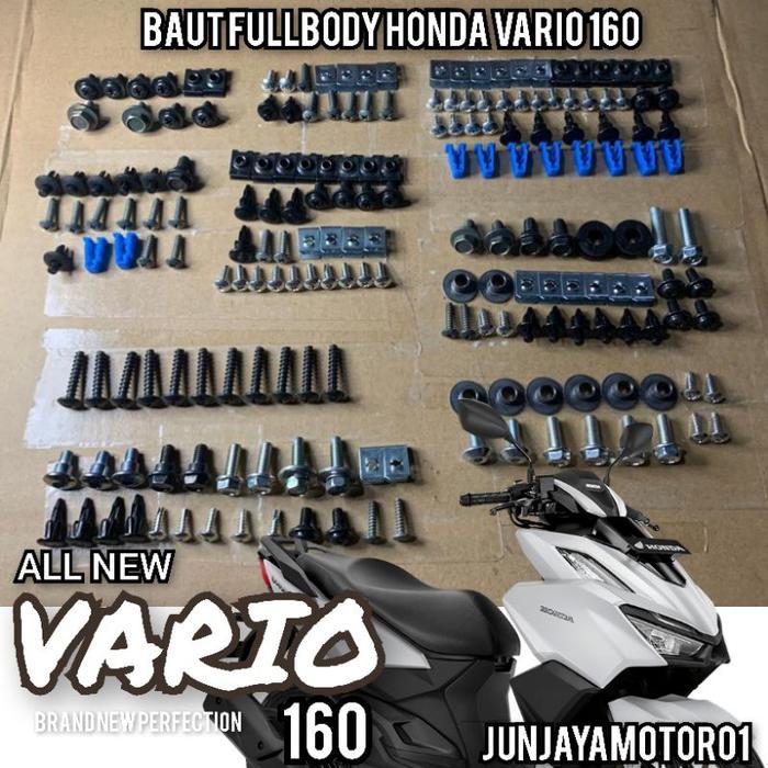 BAUT LENGKAP FULLSET BODI HONDA ALL NEW VARIO 160 / BAUT FULLSET BODY HONDA ALL NEW VARIO 160