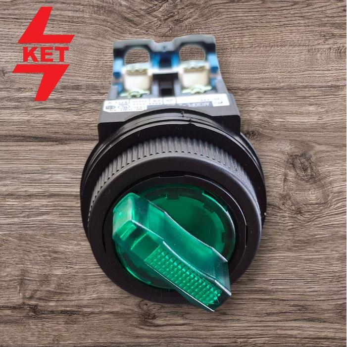 Illuminated Selector Switch Fuji Electric Ar30Pl-2 E3 Led 24V Promo