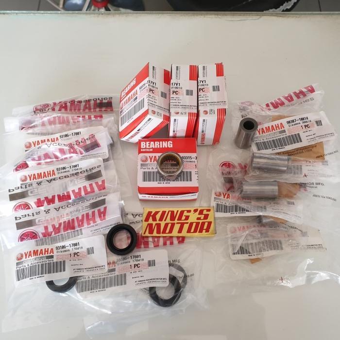 BOSH, BEARING, SEAL CONROD, CON ROD, SHOCK BELAKANG VIXION ASLI YAMAHA