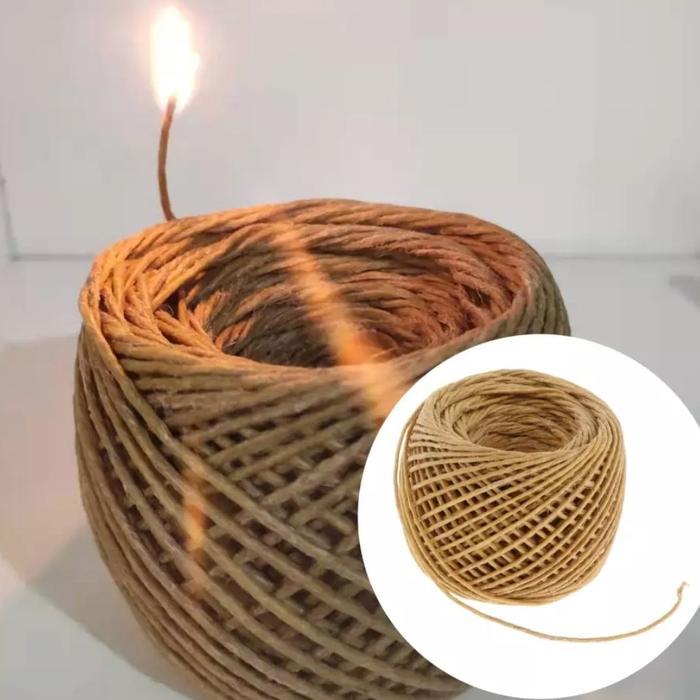 SUMBU LILIN BAHAN RAMI ALAMI GULUNGAN 61M