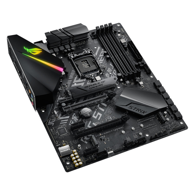 ASUS ROG STRIX B365-F GAMING motherboard with Aura Sync RGB Intel LGA-1151 B365 ATX gaming