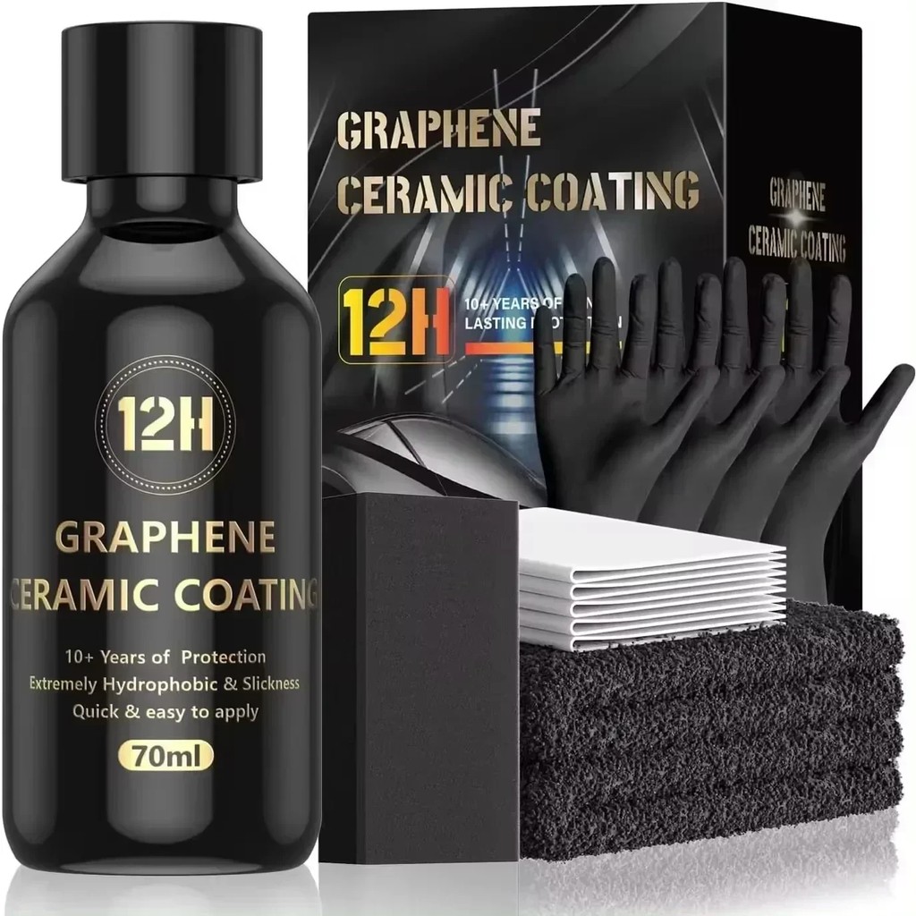 2026 Graphene Ceramic Coating 20H/12H with Self Healing UV Track Technology Car Detailing