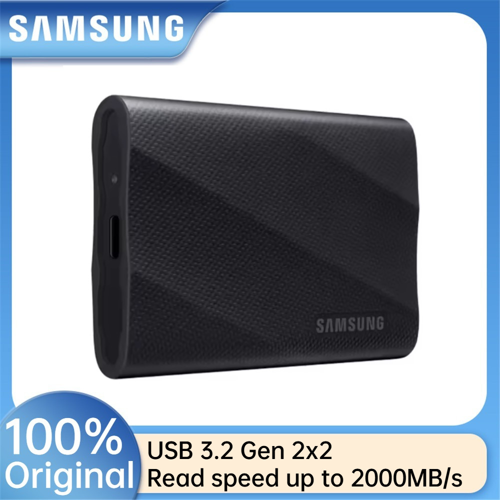 SAMSUNG T9 Portable SSD 1TB 2TB 4TB USB 3.2 Gen 2x2 NVMe High Speed External Disk Hard Drive Solid