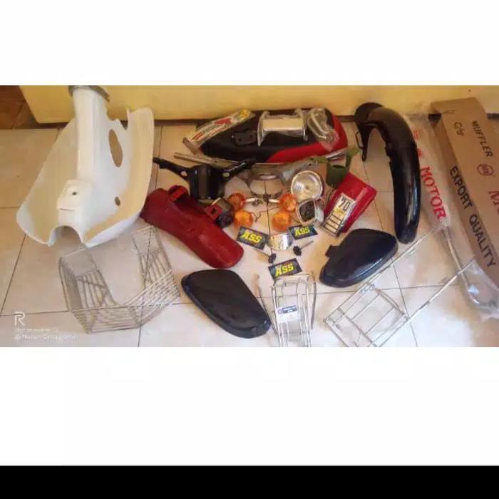 paket hemat body honda C70 full set
