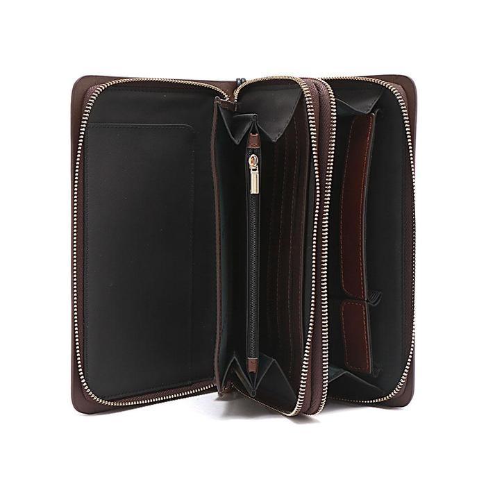 Dompet Minimalis Buccheri Chayton Dompet Pria Brown