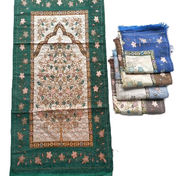 Sajadah Chenil Tambang/ Sajadah Kain Chenil/ Sajadah Souvenir