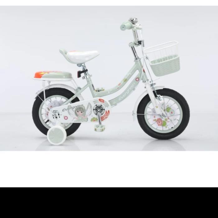 Sepeda Anak Perempuan Mini 18 Evergreen Daisy