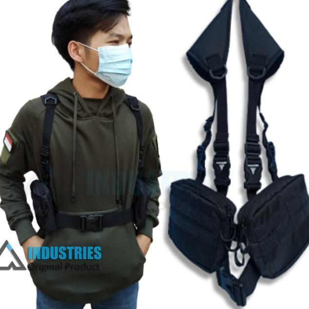 Sale Side Bag Tas Selempang Army Tactical Pria Wanita Holster Vest Bag