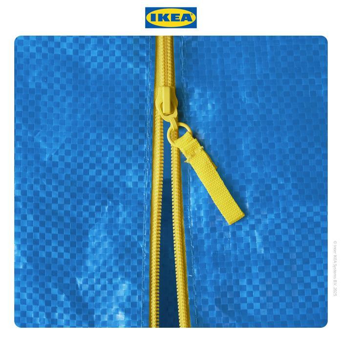 IKEA FRAKTA Kantong / Tas Belanja Untuk Troli 73x35x30 cm 76 L
