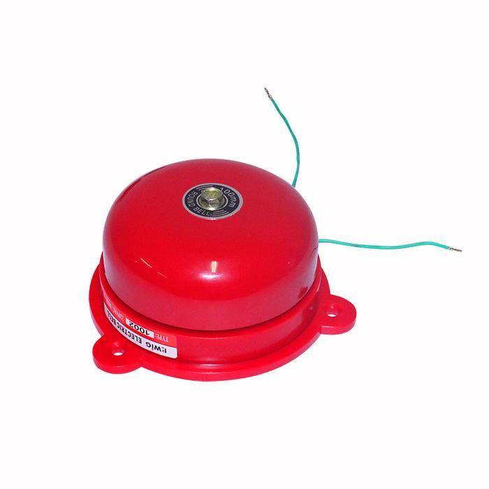 EELIC ALB-100MM Alarm Bel Bulat Round bel Nyaring Cocock Digunakan Untuk Bel Sekolah Pabrik Gudang