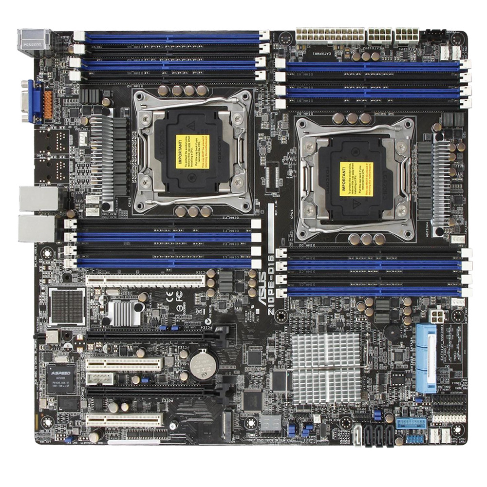 ASUS Z10PE-D16 Motherboard Support E5-2600 v4 E5-2699 v3 E5-2699 v4 1600 v4 CPU 16DDR4 1024GB LGA