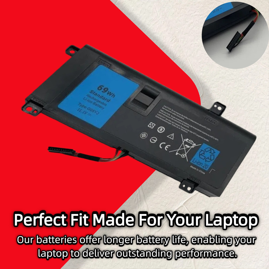 Wholesale And Retail G05YJ Battery For DELL Alienware 14 A14 M14X R3 R4 Series P39G Alienware