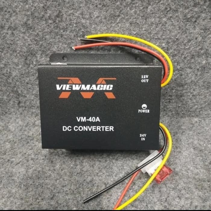 Viewmagic Vr-40A Car Converter Step Down Dc 24V 12V 40A Murah