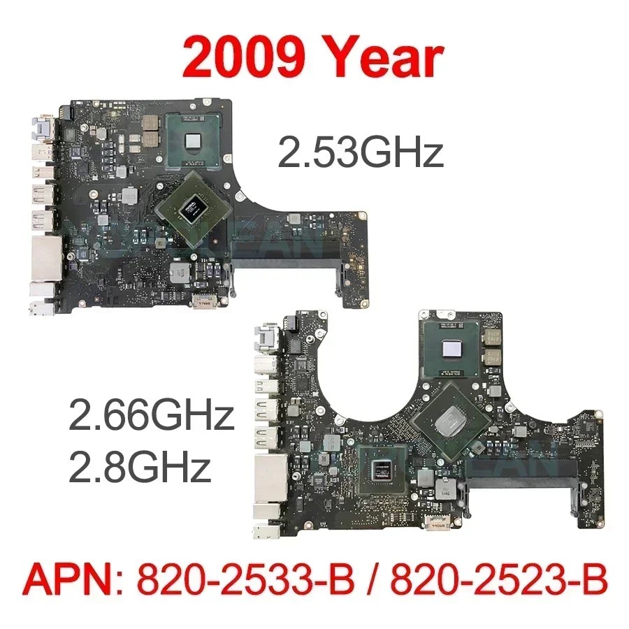A1286 Motherboard CPU i5 i7 For MacBook Pro 15" A1286 Logic Board 2010 2011 2012 Year Tested Good