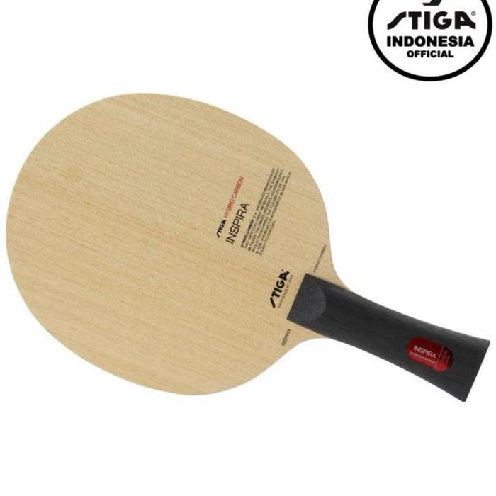 Bat Pingpong New Stiga Inspira Hybrid Carbon - Ittf Approved Original