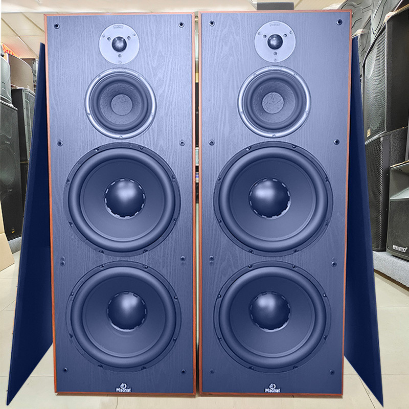 200W 12-inch Floor Speakers Surround Hi-fi Passive Speakers Home Theater High-power Bookshelf