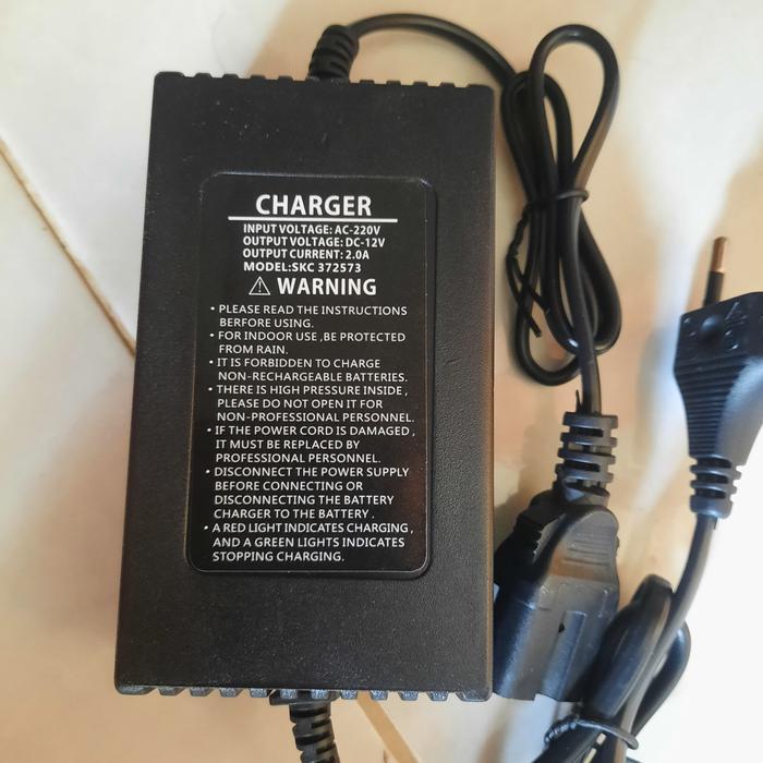 CHARGER SPRAYER ELEKTRIK CAS AKI SPRAYER ELEKTRIK 2A