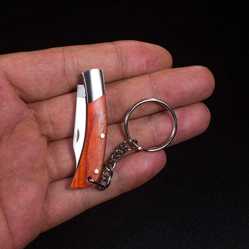 Edc Pocket Knife Sharp Mini Knife Keychain Pocket Knife Keychain Stainless Steel For Unboxing Home