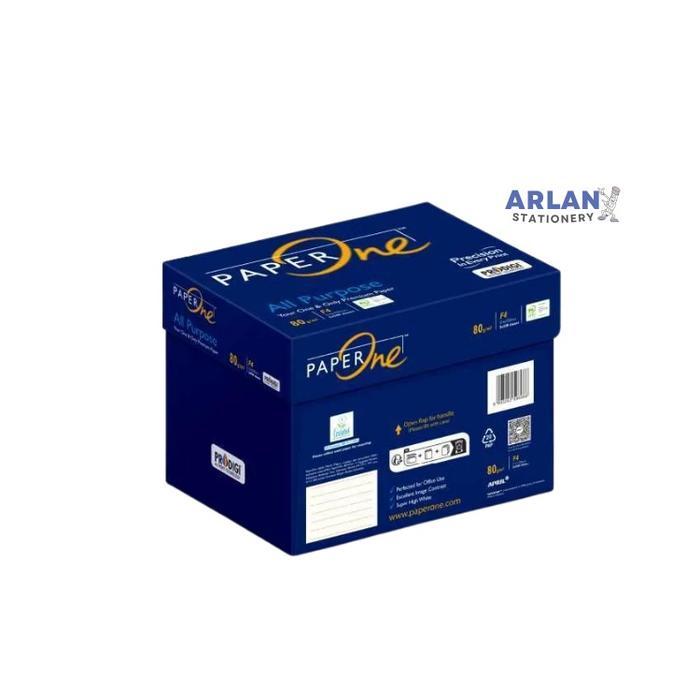 [DUS] Kertas HVS F4 80gsm Merk PAPER ONE 1 dus PROMO.....