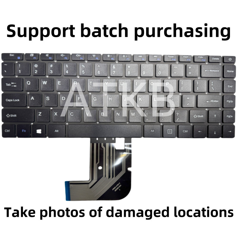 US English Keyboard For BMAX MaxBook S13A LapBook SE CWI528 CWI547 13.3 Laptop Keyboard USA Layout